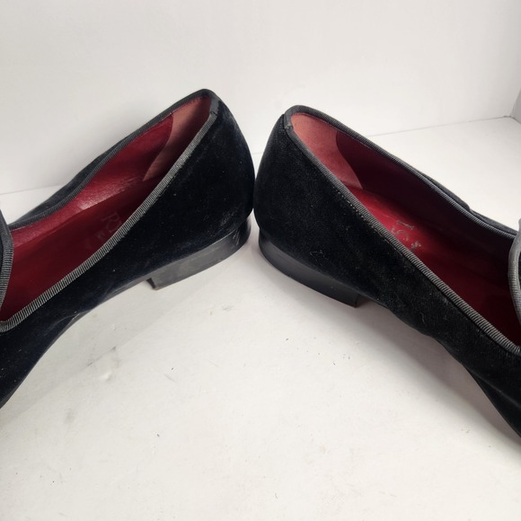 Rye 51 Men's Black Velvet Elegant Dress Loafers Size 13 - Picture 6 of 7